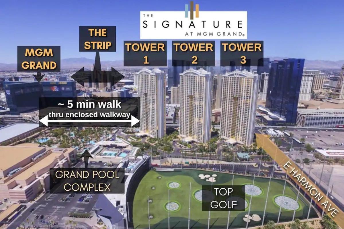 Mgm Signature, Centrally Located, Strip Views No Resort Fee Las Vegas Exterior foto